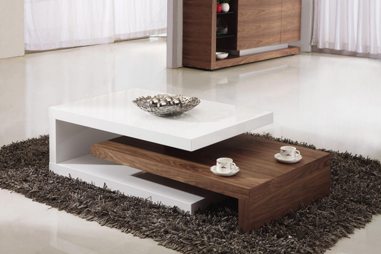 bàn trà sofa kiểu nhật bằng gỗ cho phòng khách
