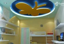 20 mẫu trần thạch cao cho phòng ngủ bé gái cực đẹp và dễ thương