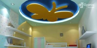 20 mẫu trần thạch cao cho phòng ngủ bé gái cực đẹp và dễ thương