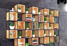 25+ Kệ trang trí phòng khách hiện đại ấn tượng nhất năm 2020