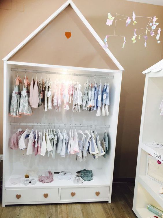 tủ quần áo mini dành cho bé
