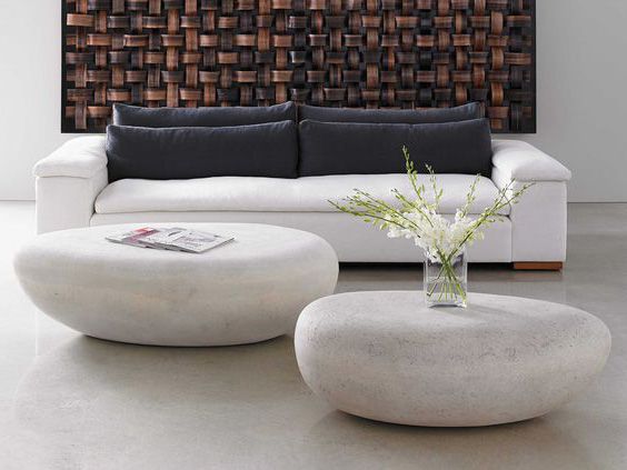 bàn sofa mặt đá tự nhiên