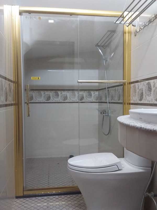 Kích thước phòng vệ sinh, phòng tắm phụ thuộc rất nhiều vào kích thước của toàn thể căn hộ.