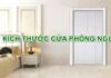 Kích Thước Cửa Phòng Ngủ Tiêu Chuẩn Phong Thủy 2021