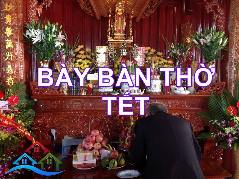Bày bàn thờ ngày tết cực kỳ quan trọng trong phong tục của người Việt.