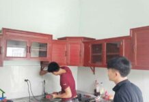 Kích Thước Tủ Bếp Tiêu Chuẩn Chữ L, Trên Dưới Mới Nhất