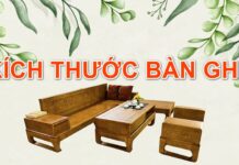 Các Loại Kích Thước Bàn Ghế Phòng Khách Tiêu Chuẩn