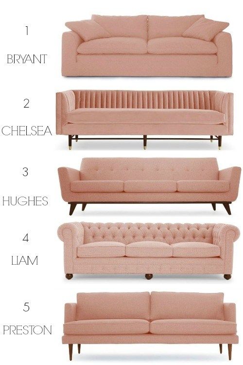 Các loại ghế sofa theo phong cách từng kiểu sofa tương ứng